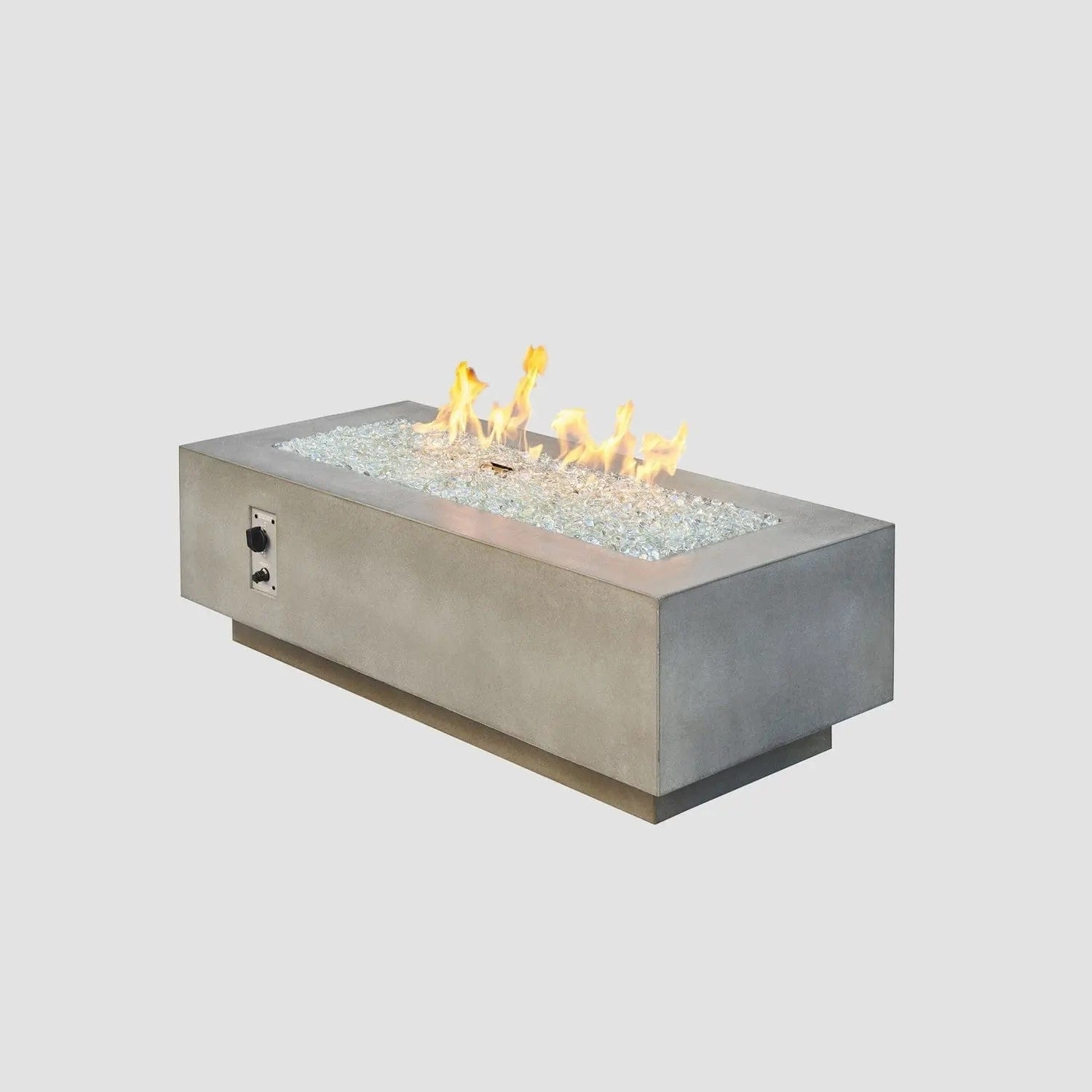 The Outdoor GreatRoom Company Cove 72-Inch Linear Gas Fire Pit Table w/ Direct Spark Ignition CV72DSINGoutdoor fire table set with chairs