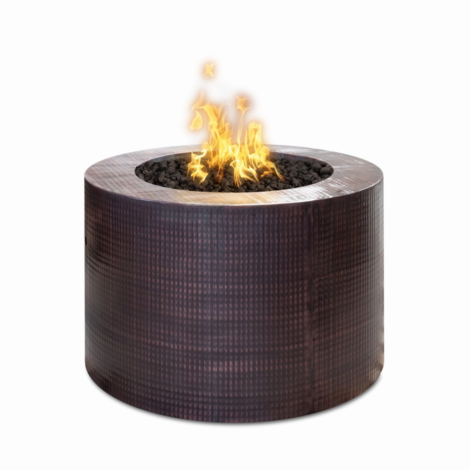 The Outdoor Plus 30-Inch Beverly Gas Fire Pit Flame Sense with Spark Ignition OPT-30RRFSENportable outdoor fire pit with lid