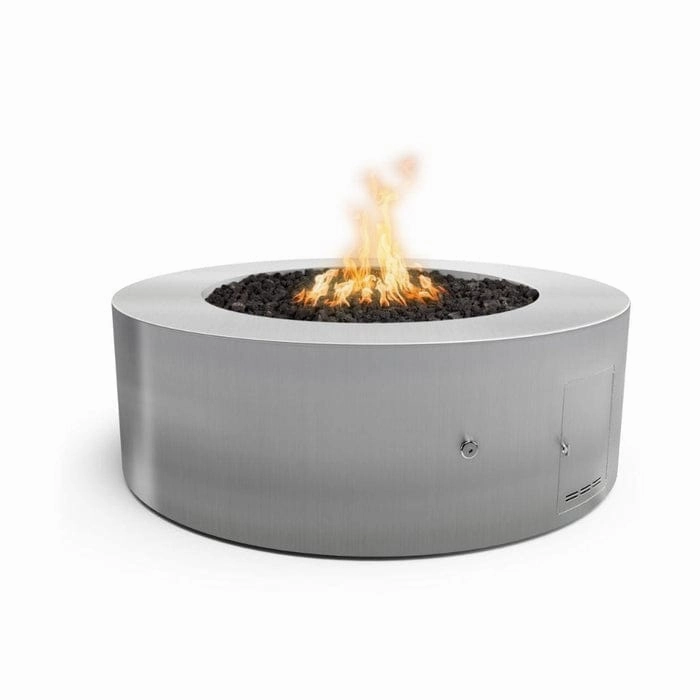 The Outdoor Plus 60-Inch Unity Tall Fire Pit Match Lit OPT-UNY60