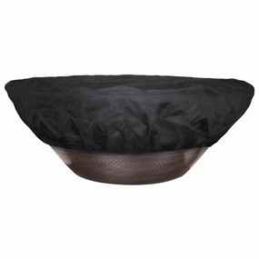 The Outdoor Plus 68-inch Round Canvas Fire Pit Cover OPT-CVR-68RFireproof mat for under fire pit