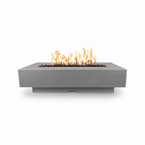 The Outdoor Plus 84-Inch Del Mar Fire Pit Low Voltage Electronic Ignition OPT-DEL8428E12Vportable outdoor fire pit with lid