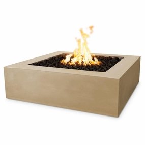 The Outdoor Plus - Quad Square Concrete Fire Pit Table OPT-QDportable outdoor fire pit with lid