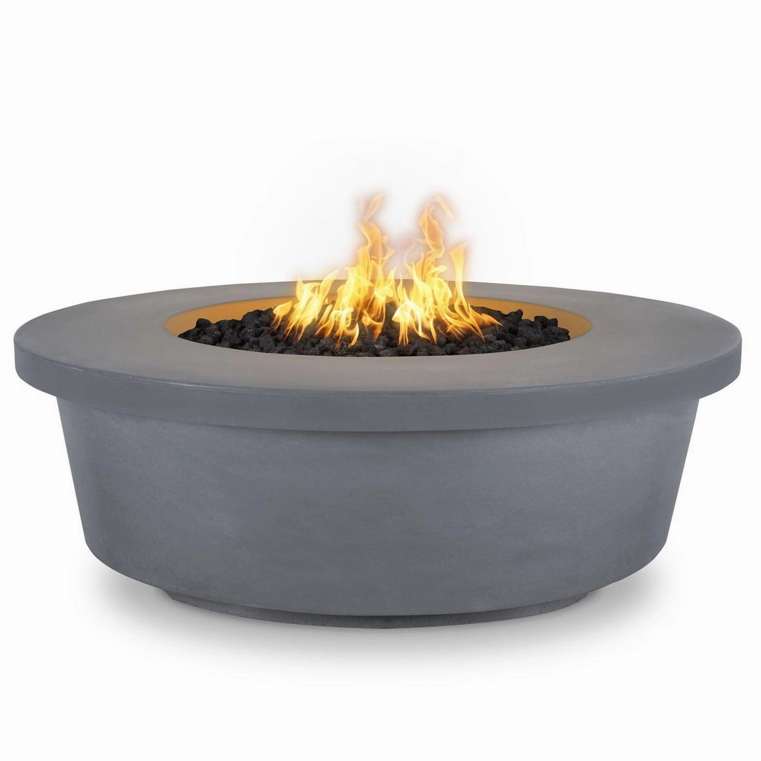 The Outdoor Plus - Tempe 48" Round Concrete Fire Pit Table OPT-TEM48portable outdoor fire pit with lid