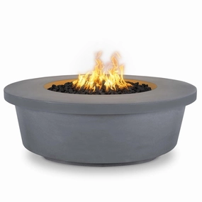 The Outdoor Plus - Tempe 48" Round Concrete Fire Pit Table OPT-TEM48portable outdoor fire pit with lid
