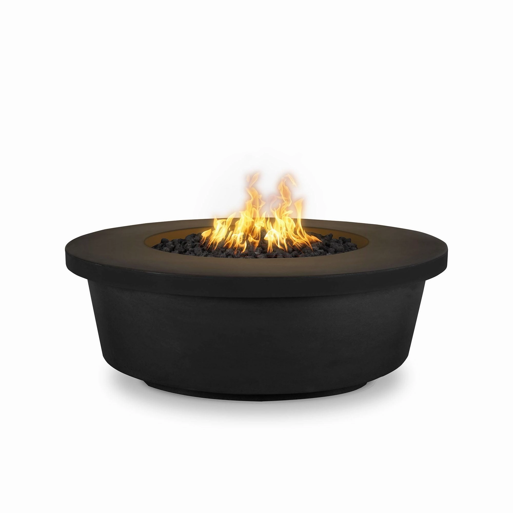 The Outdoor Plus - Tempe 48" Round Concrete Fire Pit Table OPT-TEM48