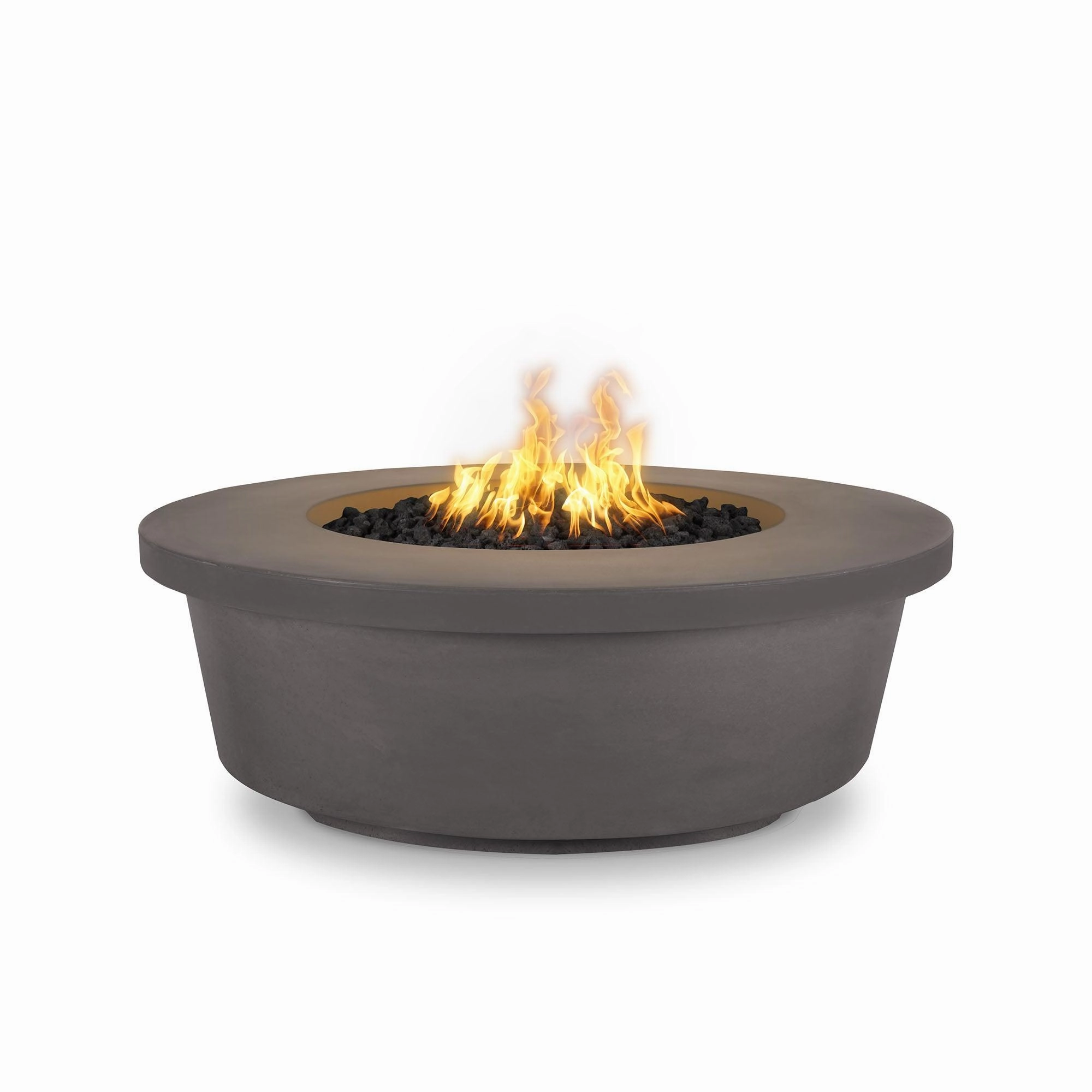 The Outdoor Plus - Tempe 48" Round Concrete Fire Pit Table OPT-TEM48