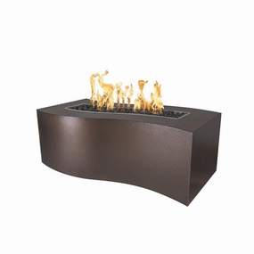 The Outdoor Plus Billow 60-Inch Fire Pit Electronic Ignition OPT-BLW60EKITportable outdoor fire pit with lid