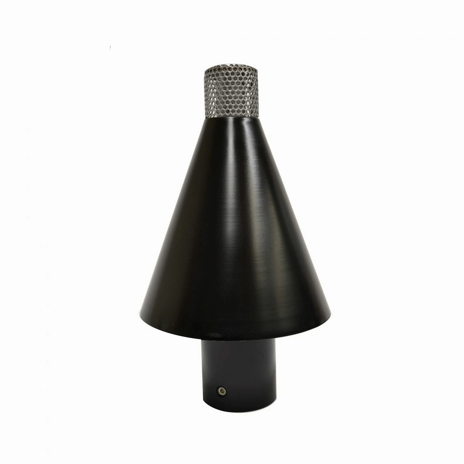 The Outdoor Plus Cone Torch Head - Gray Powder Coat OPT-TT26M-GRYFireproof mat for under fire pit