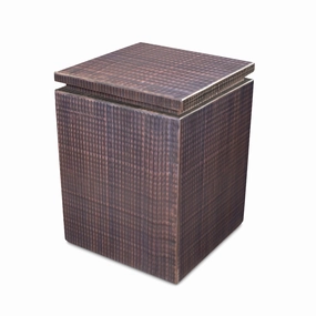 The Outdoor Plus Copper Liquid Propane Tank Enclosure OPT-LPHIDECPRportable outdoor fire pit with lid