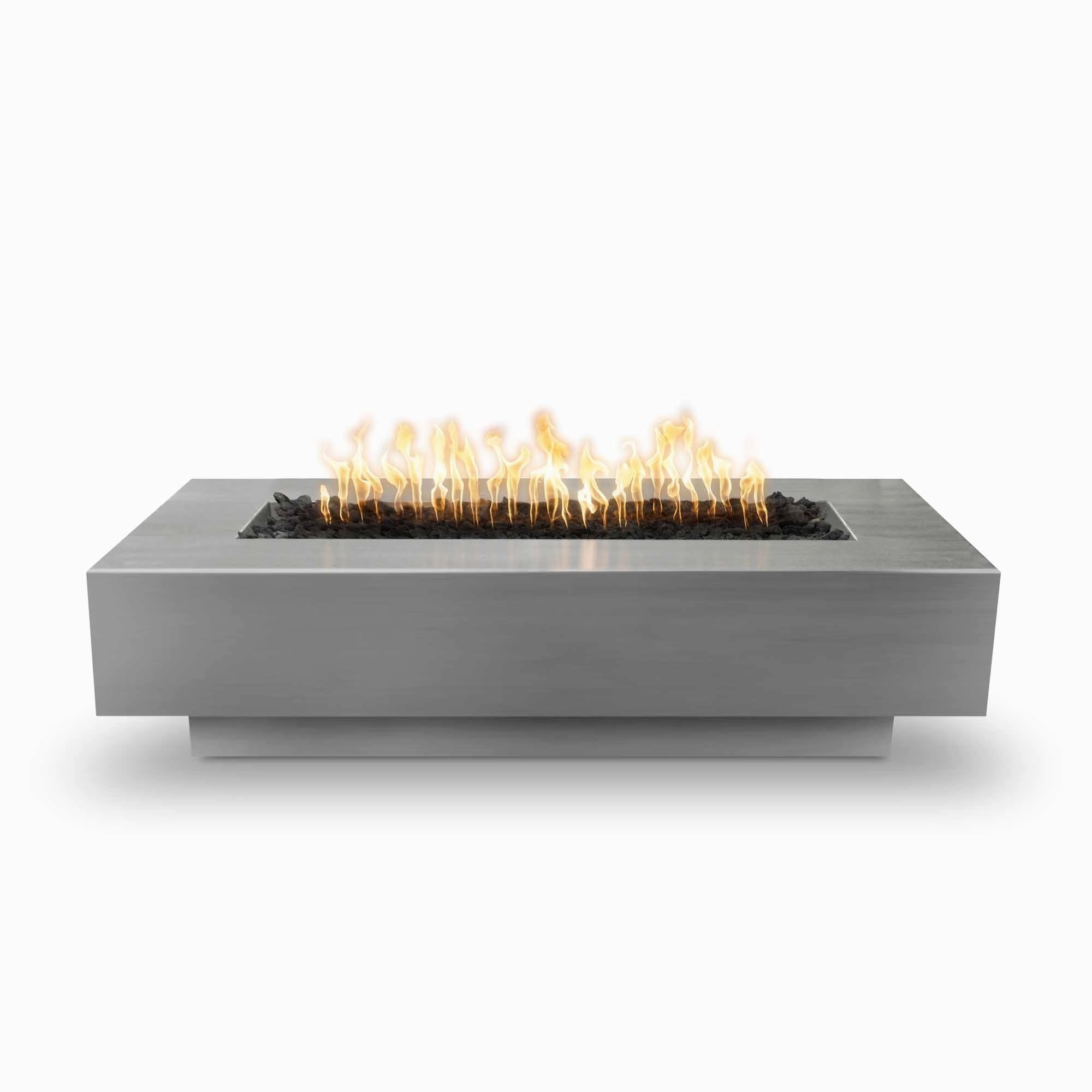 The Outdoor Plus Coronado 108-Inch Gas Fire Pit Flame Sense with Spark Ignition OPT-COR108FSEN
