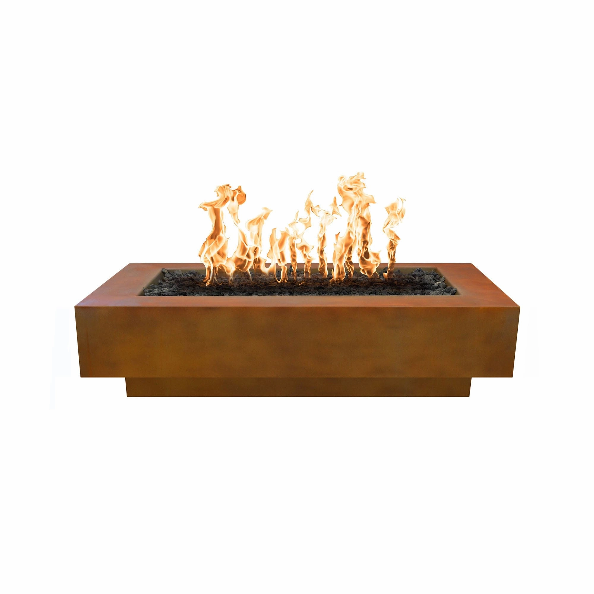 The Outdoor Plus Coronado 108-Inch Gas Fire Pit Flame Sense with Spark Ignition OPT-COR108FSEN