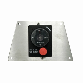 The Outdoor Plus Gas Timer Accessory With E-Stop - Trapezoid Panel OPT-ESTOPTMTPFireproof mat for under fire pit