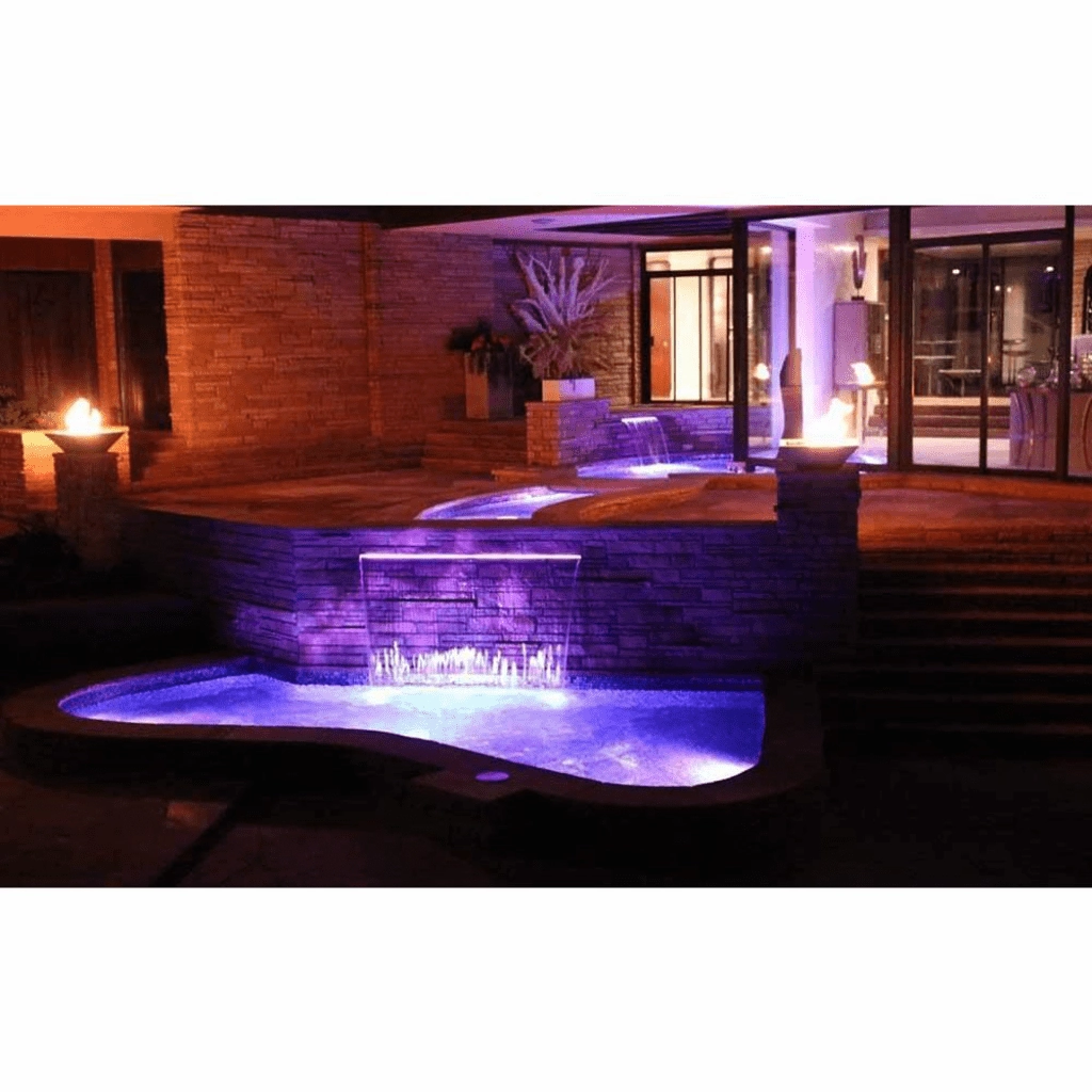 The Outdoor Plus Maya GFRC 24" Match Lit Concrete Square Fire Bowl OPT-24SFO