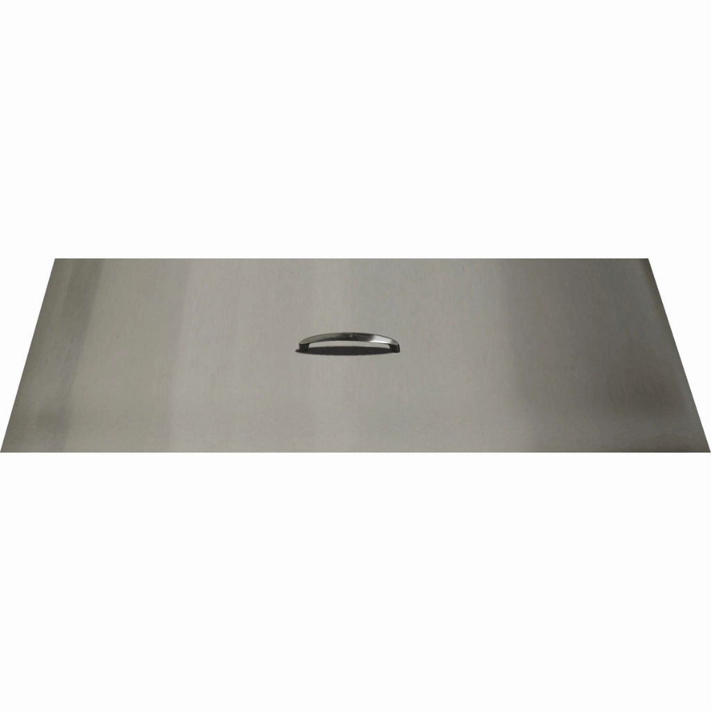The Outdoor Plus Rectangular 14 x 104-inch Stainless Steel Fire Pit Cover OPT-RC14104Fireproof mat for under fire pit