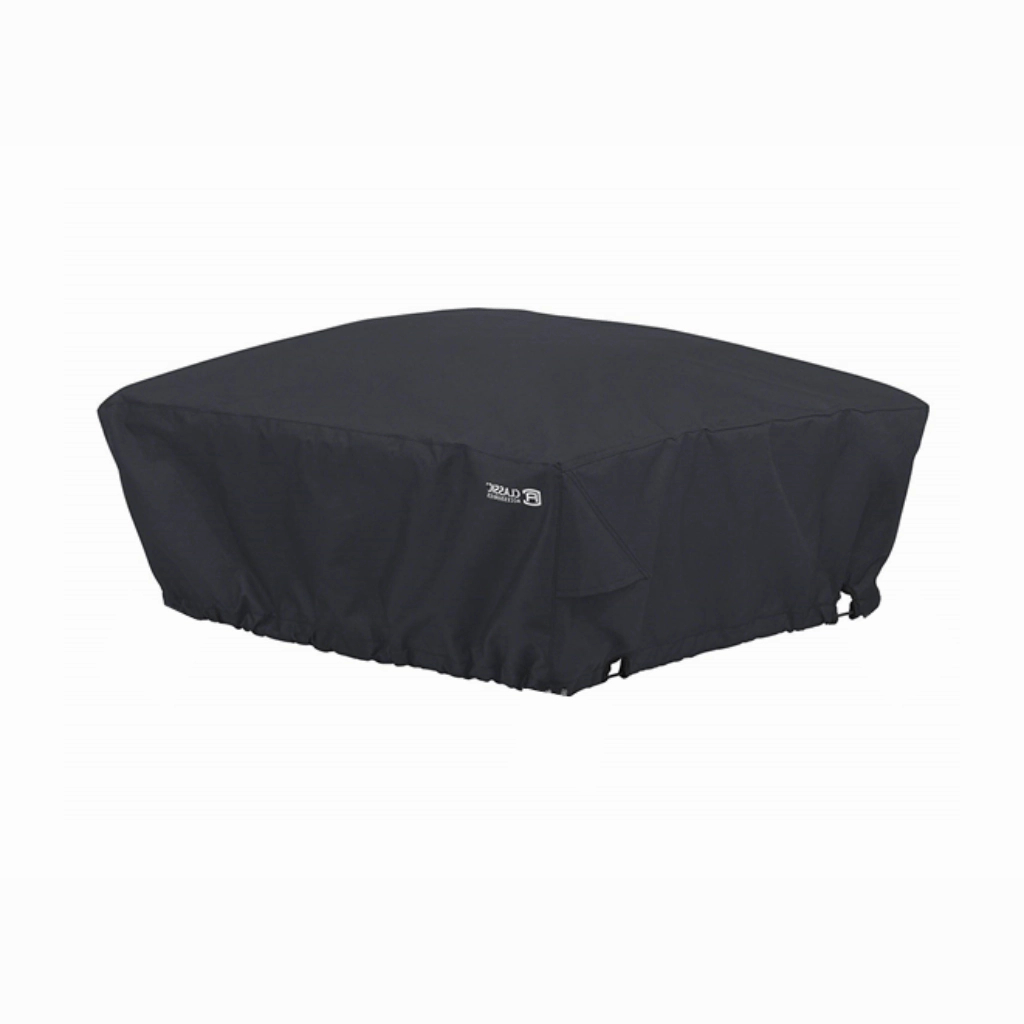 The Outdoor Plus Square 24-Inch Canvas Bowl Cover OPT-BCVR-2424Fireproof mat for under fire pit