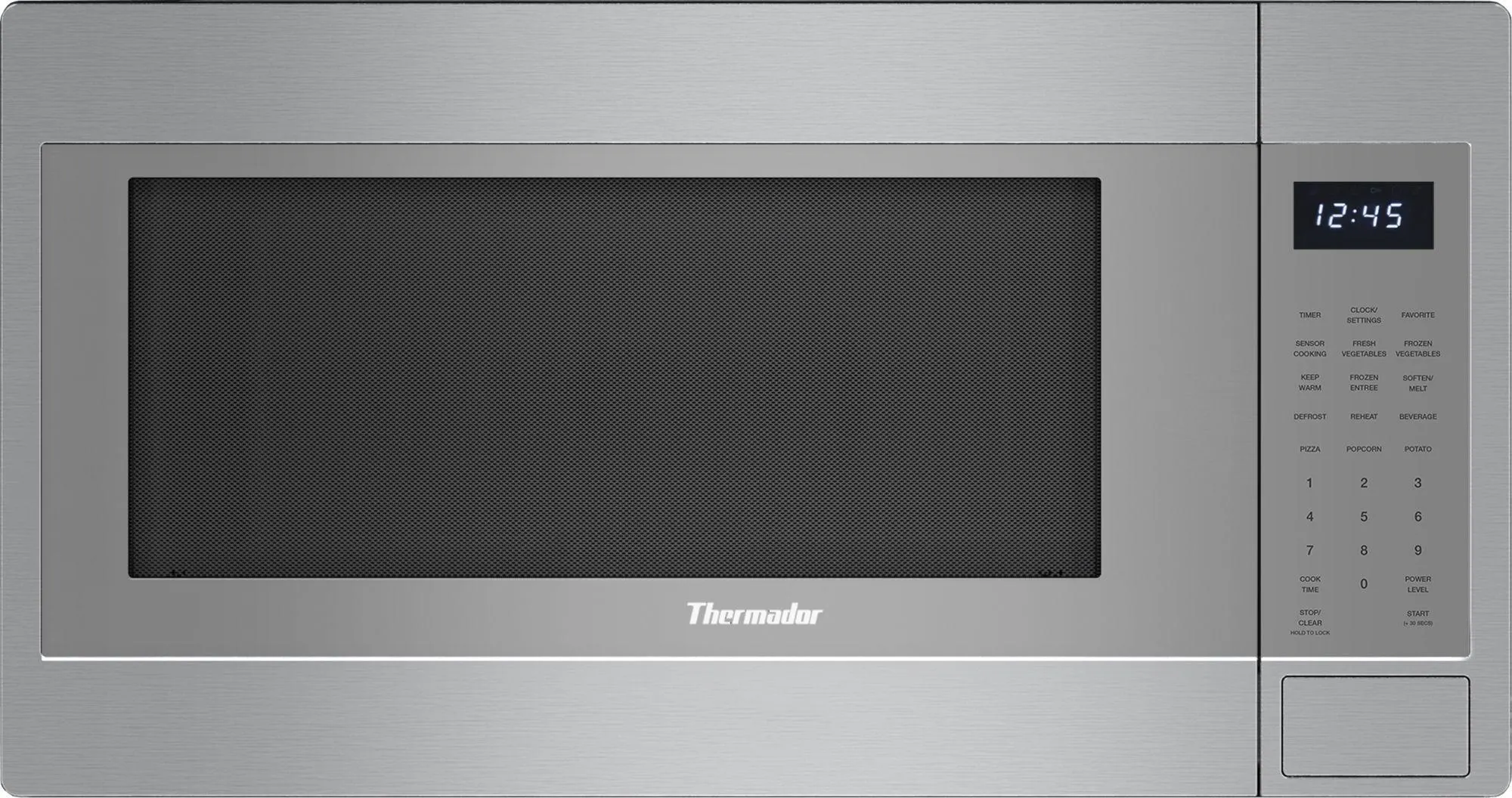 Thermador MBCS Built-In Microwave 24'' Left Side Opening Door, Stainless Steel