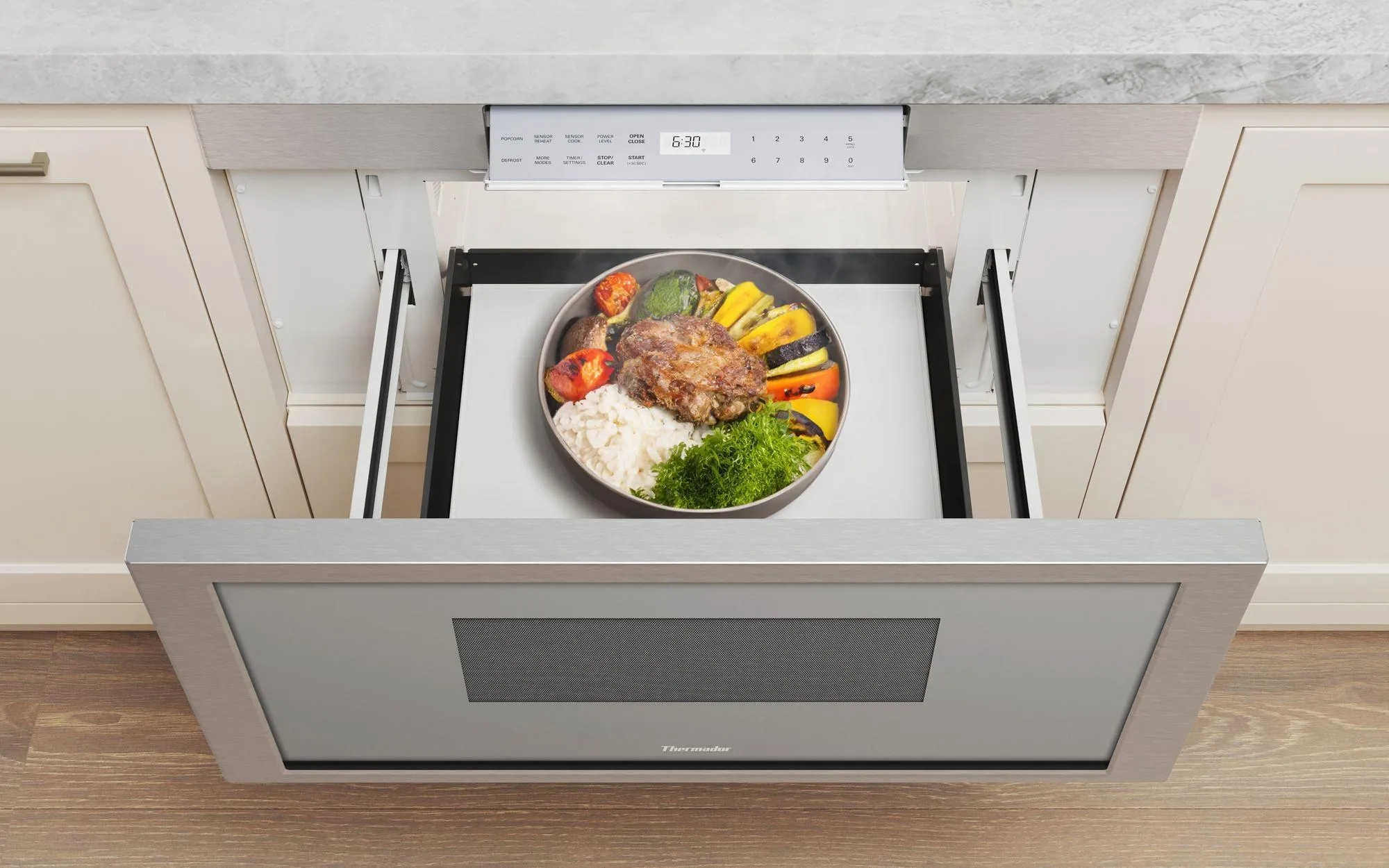 Thermador MD30BS Microdrawer Microwave 30'' Stainless Steel