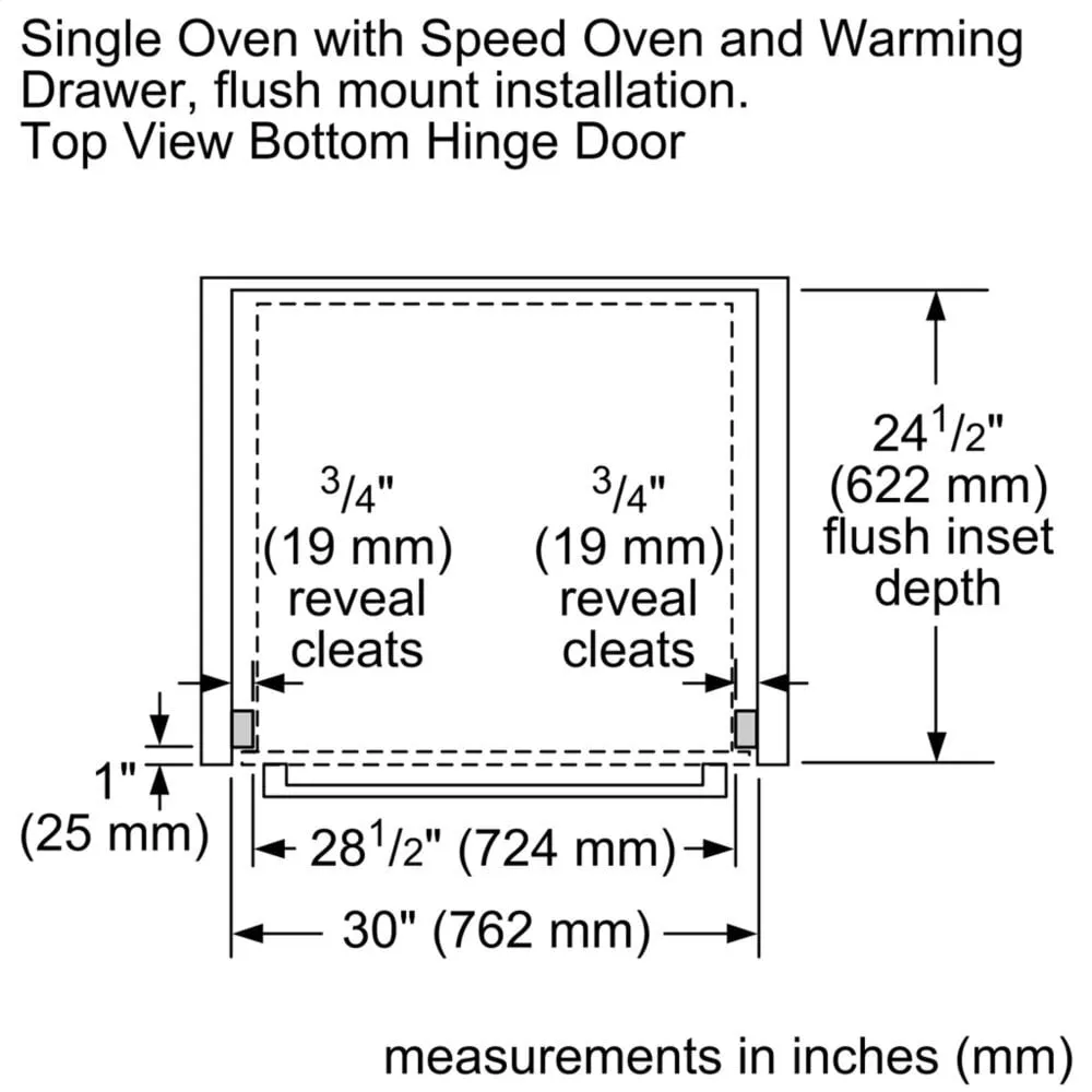 Thermador MEDMCW31WS 30-Inch Masterpiece? Triple Speed Oven