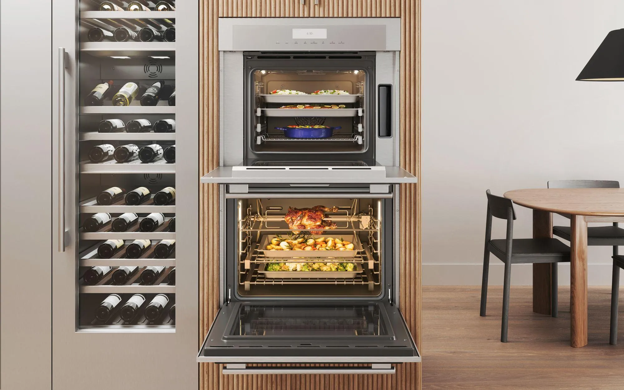 Thermador MEDS302BS Double Steam Wall Oven 30''