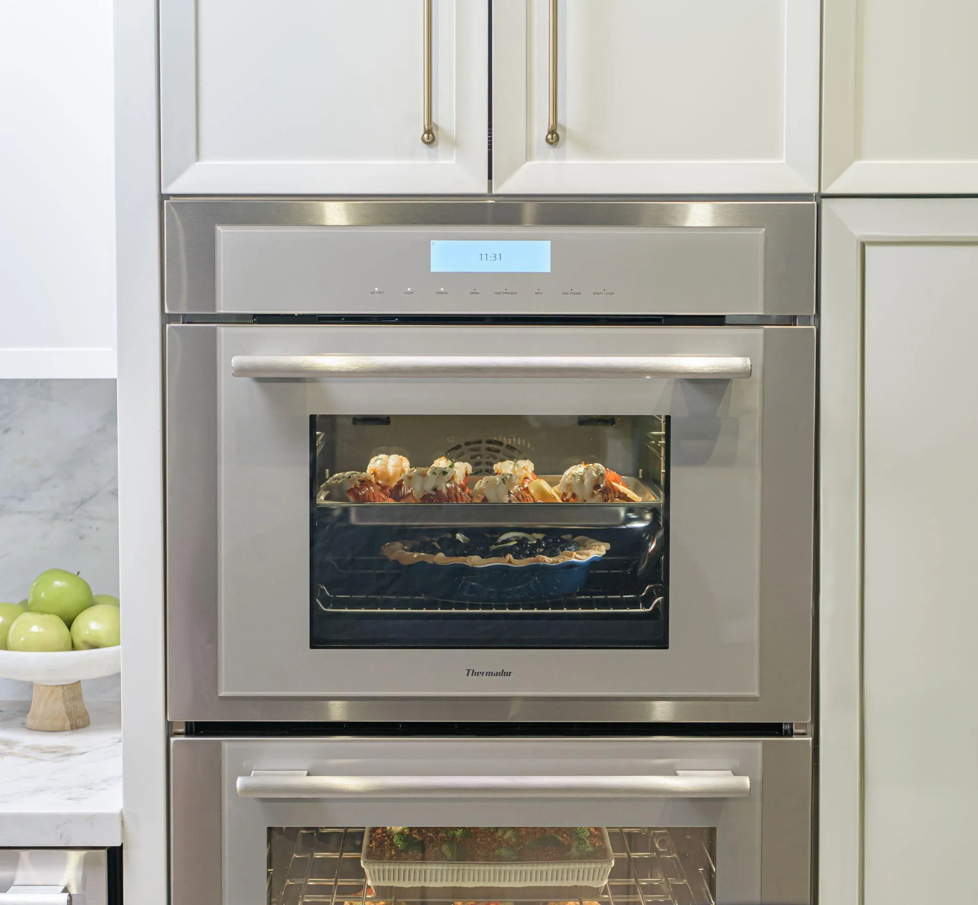 Thermador MEDS302BS Double Steam Wall Oven 30''
