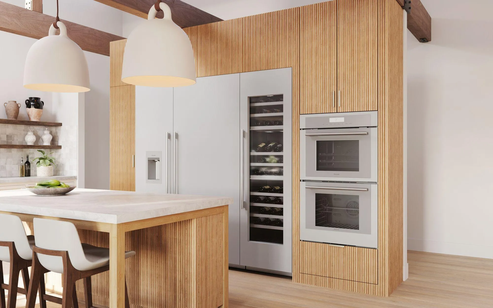 Thermador MEDS302BS Double Steam Wall Oven 30''