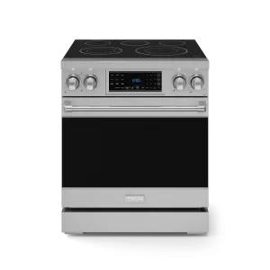 Thor Kitchen RSE30 30 Inch Professional Electric Range With Tilt Panel Touch Control In Stainless Steel Gordon Ramsay Series - Rse30