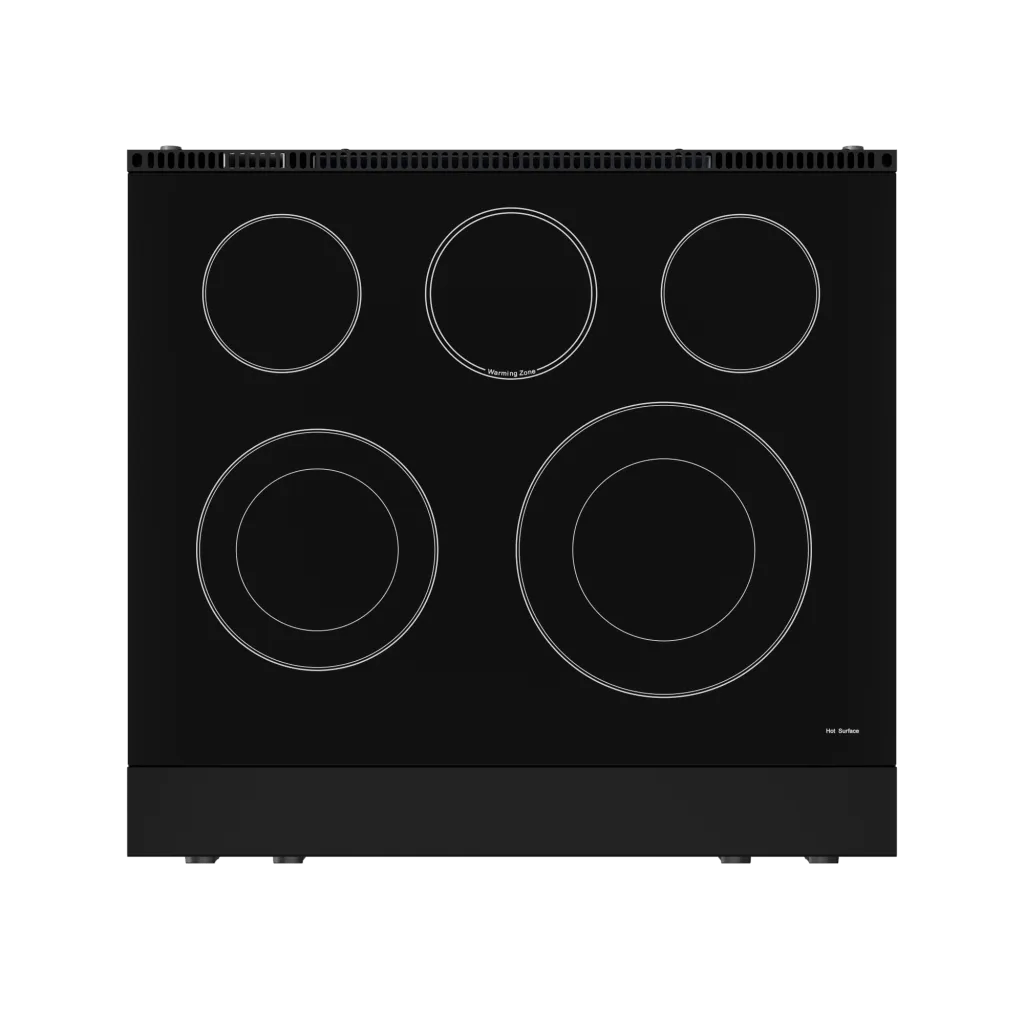 Thor Kitchen RSE30B 30 Inch Professional Electric Range With Tilt Panel Touch Control In Black Gordon Ramsay Series - Rse30B