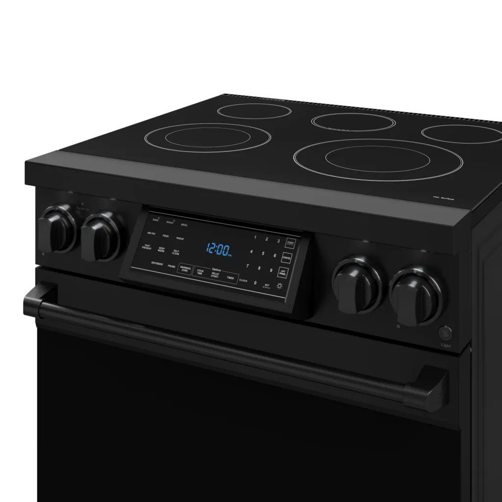 Thor Kitchen RSE30B 30 Inch Professional Electric Range With Tilt Panel Touch Control In Black Gordon Ramsay Series - Rse30B