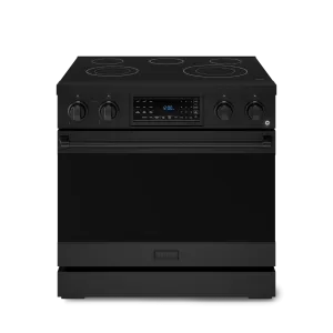 Thor Kitchen RSE36B 36 Inch Professional Electric Range With Tilt Panel Touch Control In Black Gordon Ramsay Series - Rse36B