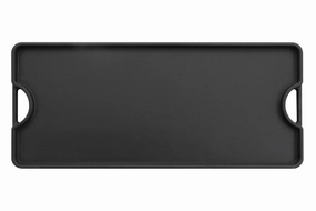 Thor Kitchen 21-inch Black Reversible Cast Iron Griddle and Grill Plate RG1022Stainless steel BBQ tool set