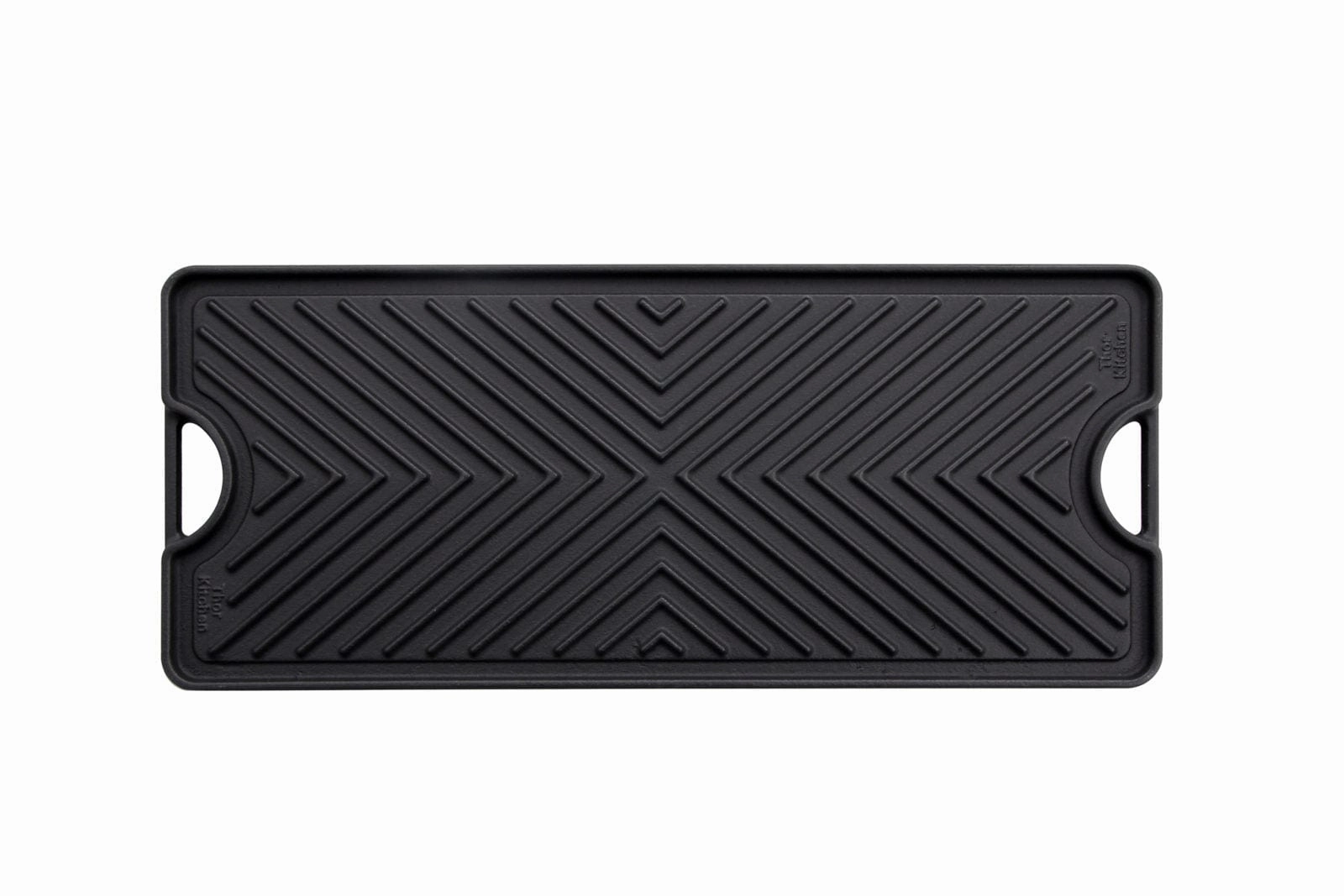 Thor Kitchen 21-inch Black Reversible Cast Iron Griddle and Grill Plate RG1022