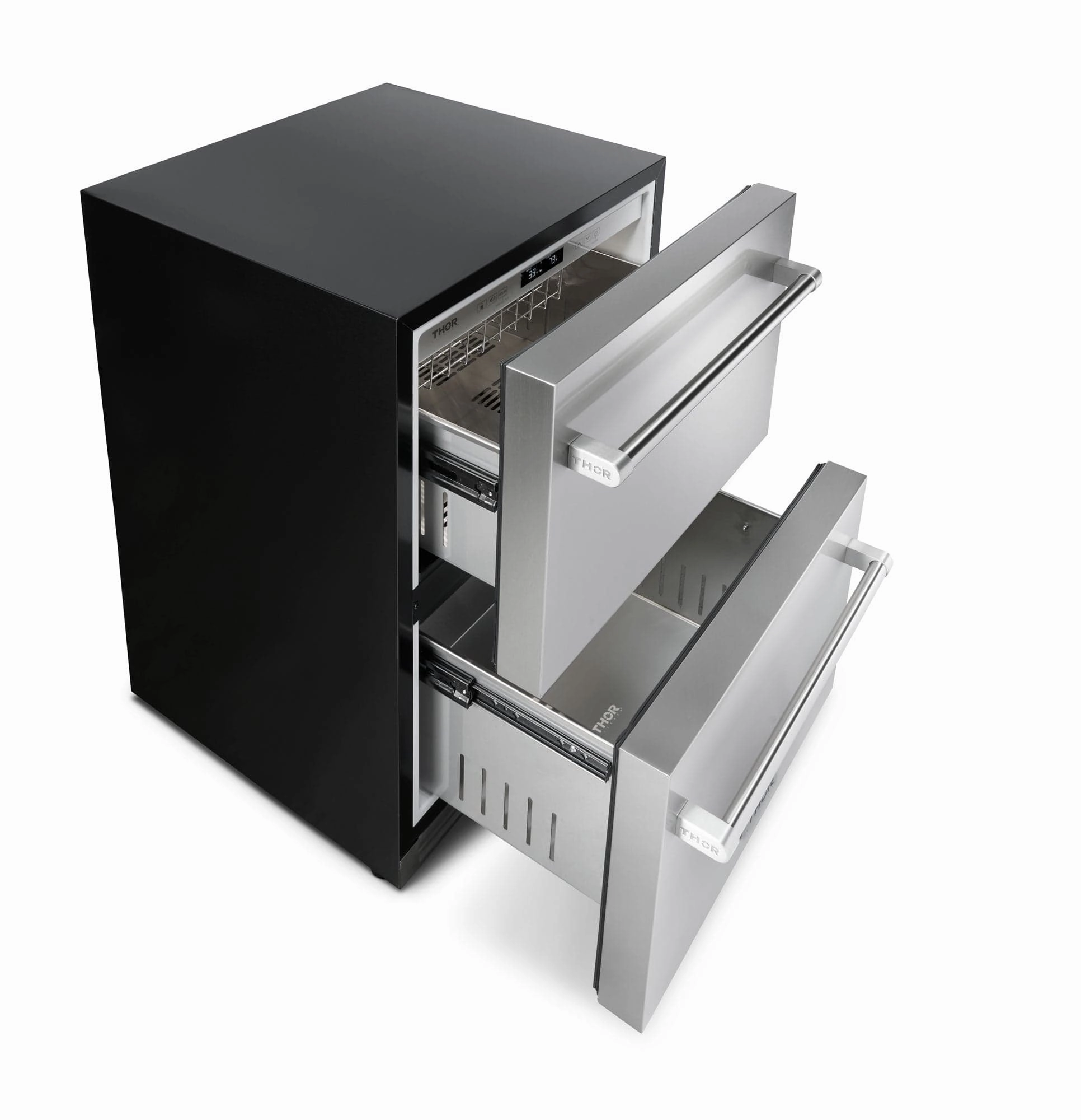 Thor Kitchen 24-Inch 5.4 cu. Built-in Indoor/Outdoor Double Drawer Refrigerator