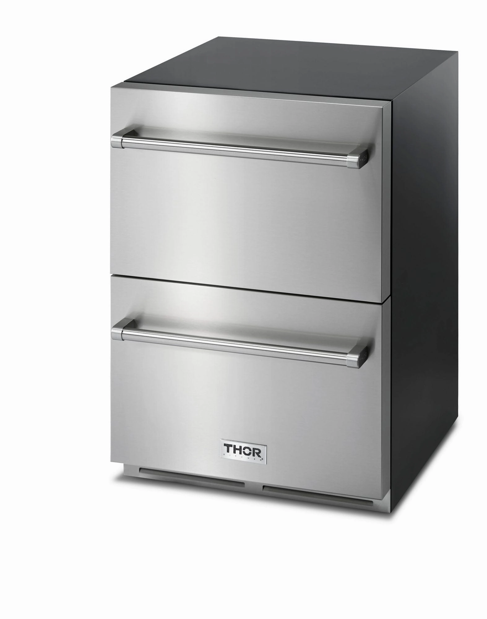 Thor Kitchen 24-Inch 5.4 cu. Built-in Indoor/Outdoor Double Drawer Refrigerator