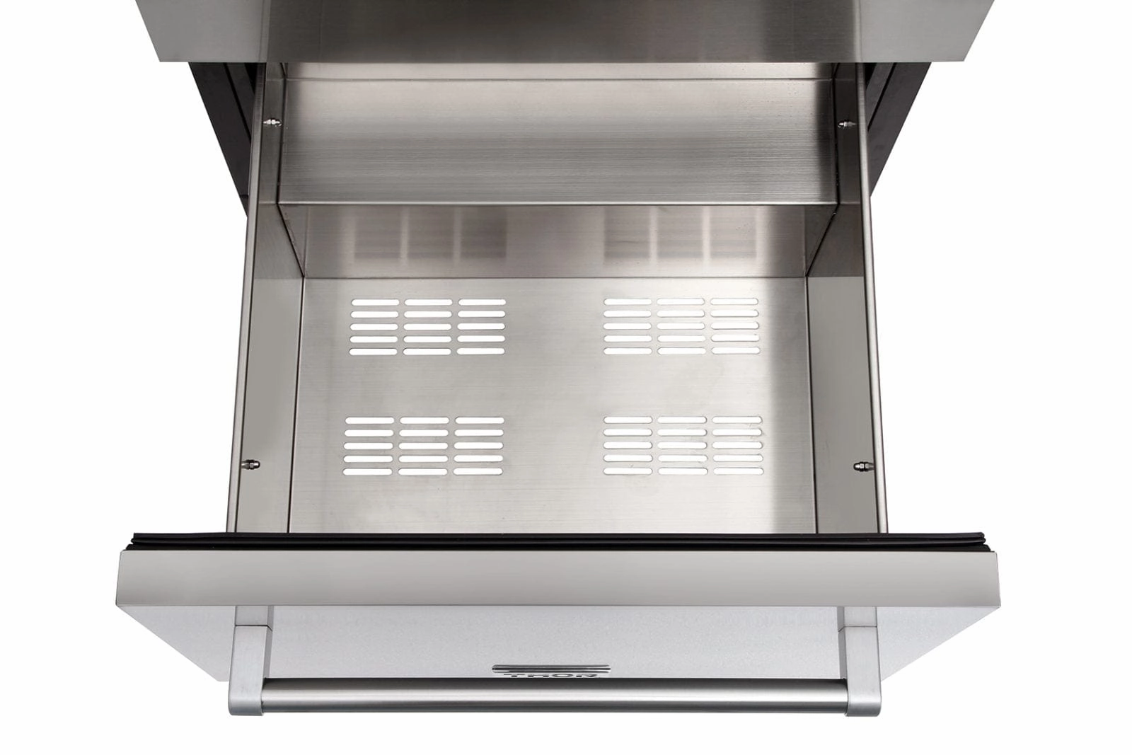 Thor Kitchen 24 Inch Indoor Outdoor Refrigerator Drawer in Stainless Steel TRF2401U