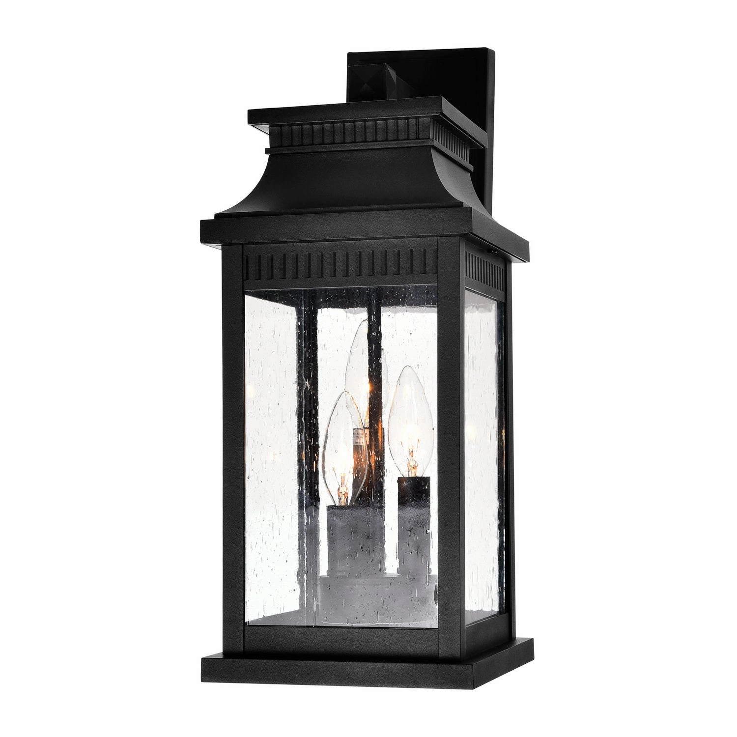 Three Light Outdoor Wall Lantern