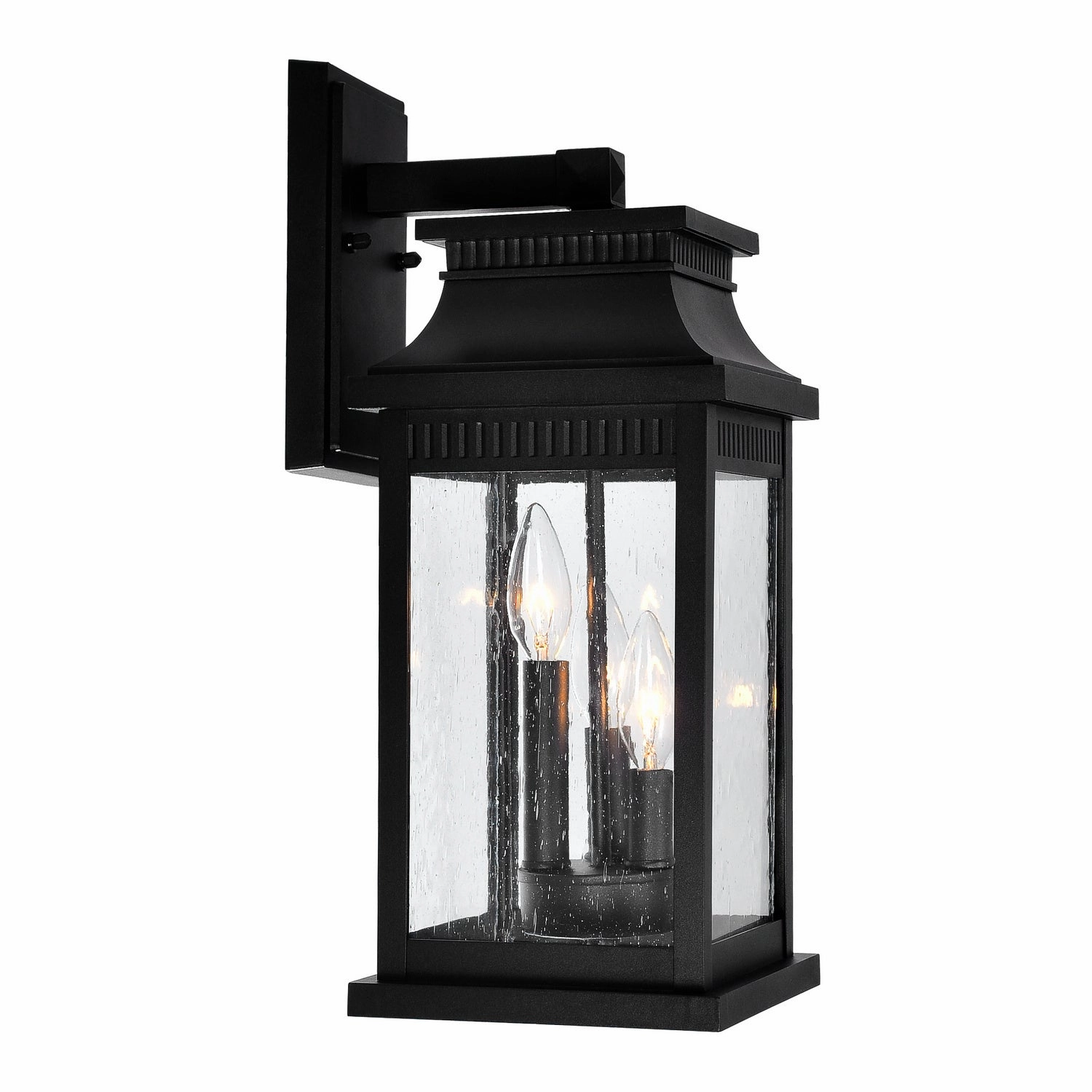 Three Light Outdoor Wall LanternOutdoor wall sconces with motion sensor