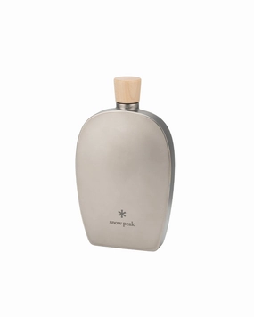 Titanium Flask in 250 mL essential outdoor cooking accessories kit