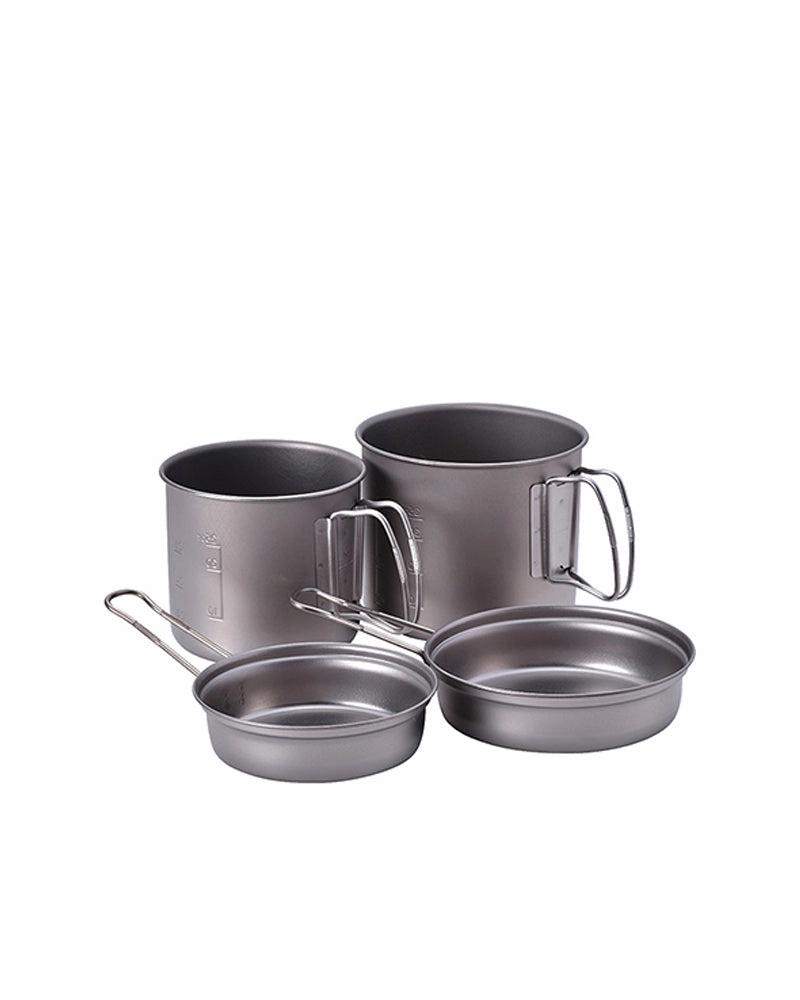 Titanium Trek Combo essential outdoor cooking accessories kit