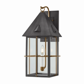 Toby 1-Light Outdoor Wall SconceWeatherproof outdoor lighting
