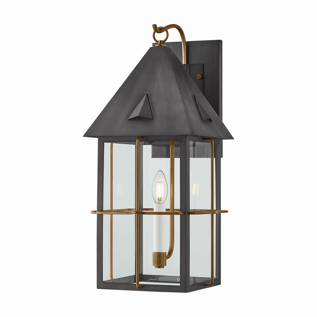 Toby 1-Light Outdoor Wall SconceWeatherproof outdoor lighting