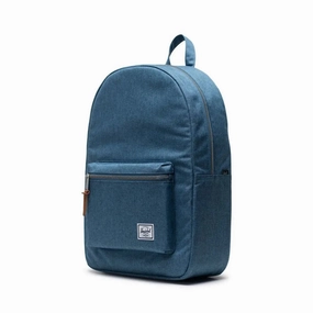 Hot Deals Today Flash Offer Today Herschel Settlement Backpack - Copen Blue Crosshatch