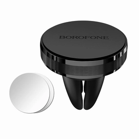 Car Holder Magnetic For Grille Black - Borofone Bh8 MustHave Deals Hot Sale Today