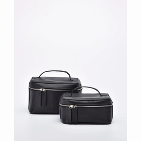 MustHave Deals Gabee Empire Leather Beauty Case 2 Piece Set