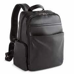 EndofWeek Deals Metropolitan Napa Leather Flat Front Backpack