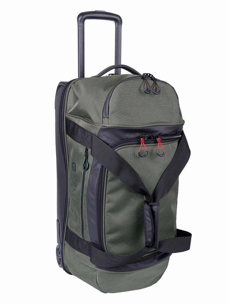 Shop Save Big Cellini Xplorer Medium Double Decker Trolley Duffel | Green