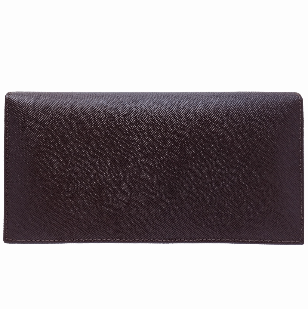 72 Smalldive Saffiano Leather Travel Wallet Brown Limited Time Hot Deal Limited Time Sale