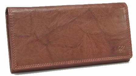 Monroe Bavaria Leather Ladies Purse | Brown GiftWorthy Sale New Arrival Discount