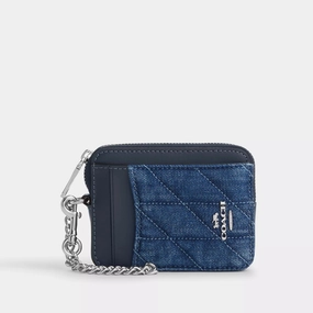 Coach Outlet Zip Card Case With Quilting Todays Trending Deals