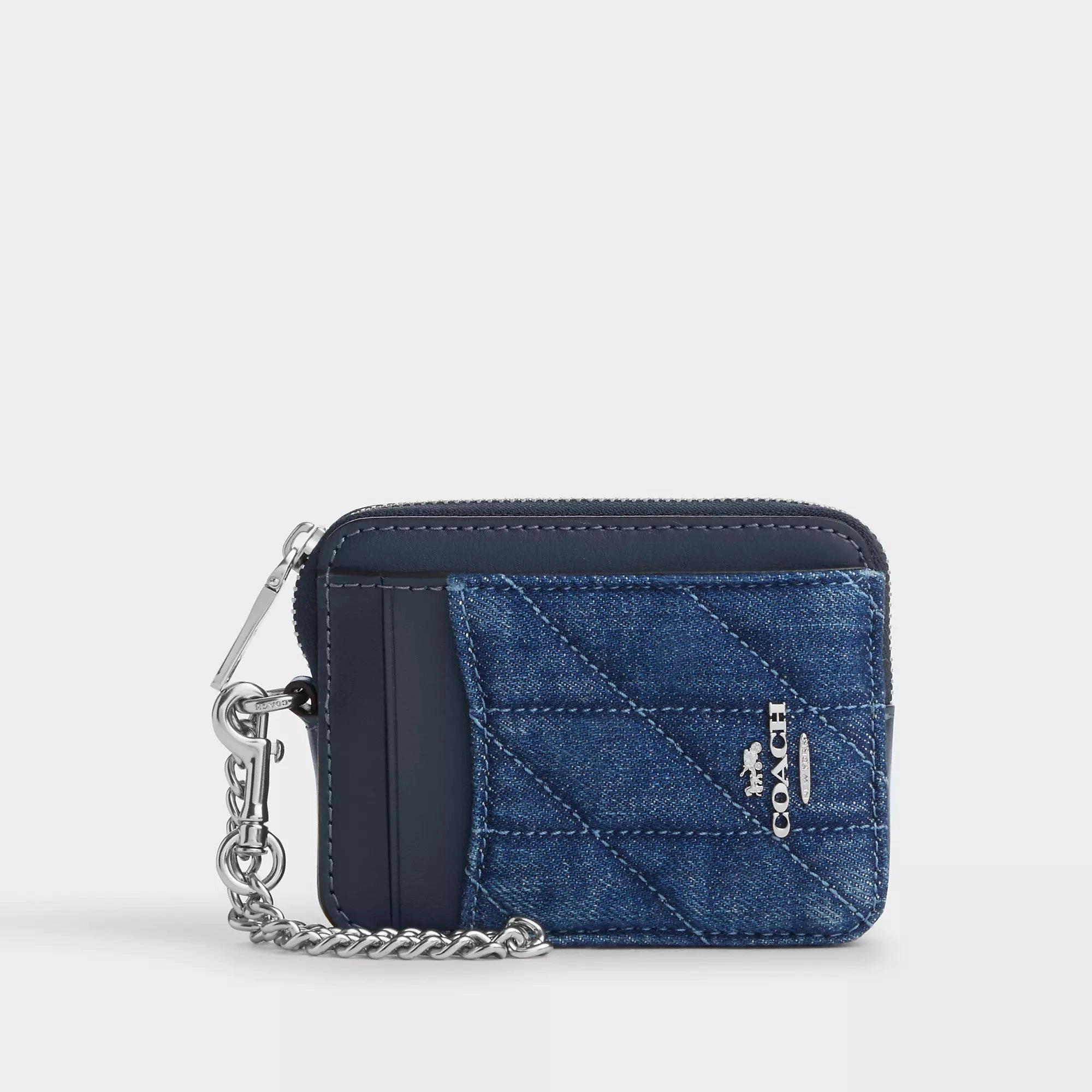 Coach Outlet Zip Card Case With Quilting Todays Trending Deals