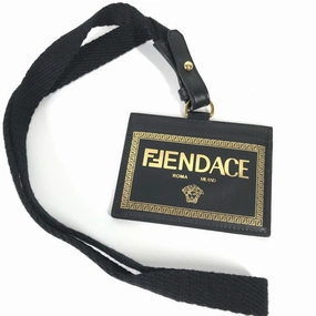 Versace  Leather Card Case (Pre-Owned) Limited Offer Alert